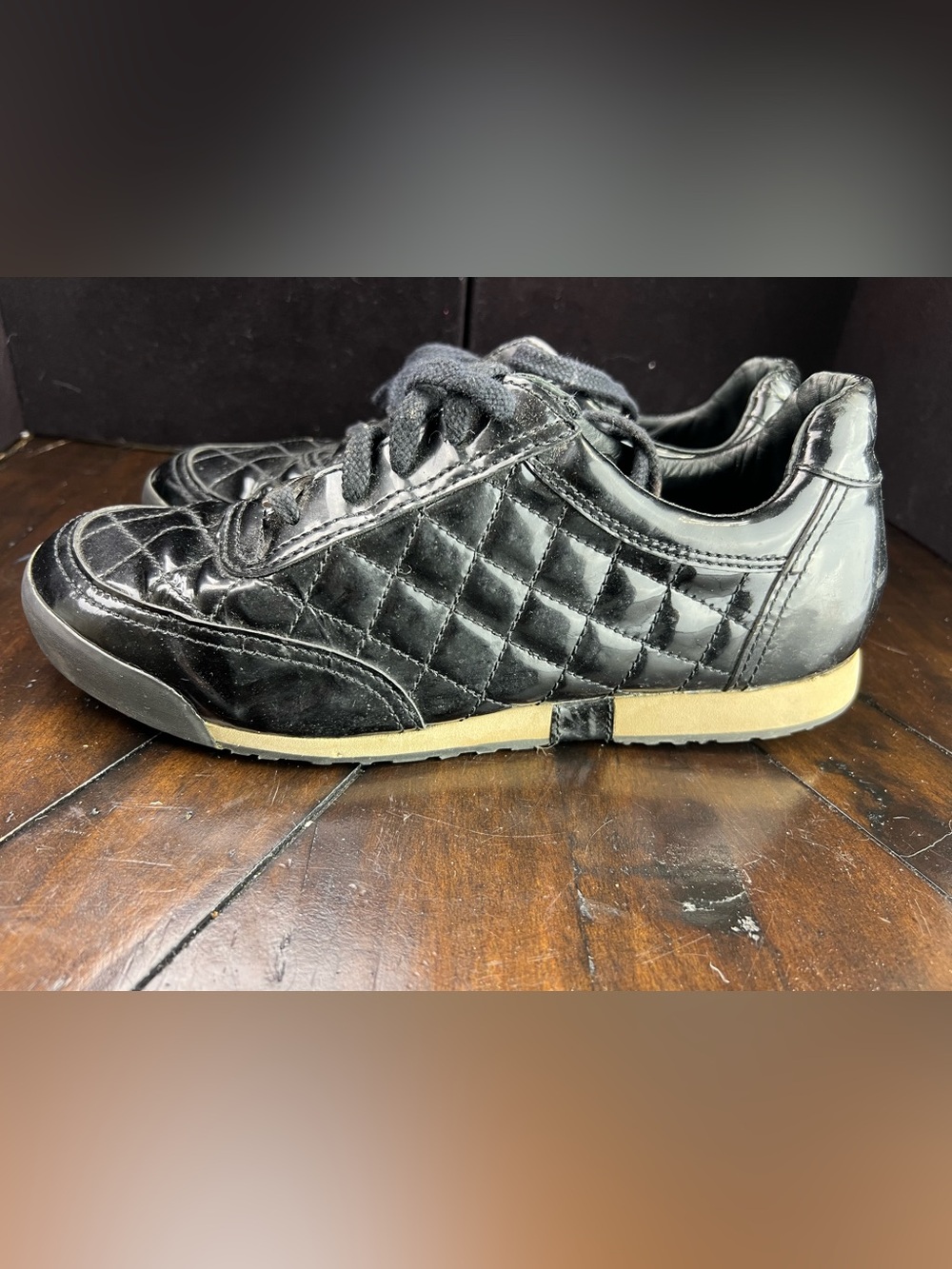 Burberry Black Leather Loafers - Picture 1 of 11